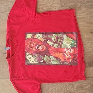 Boxy Cropped Terry Crews T Shirt